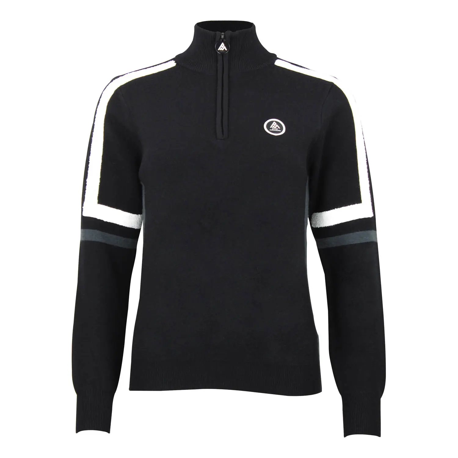 Damen Rollkragenpullover 1/2 Zip Peak Mountain Asta
