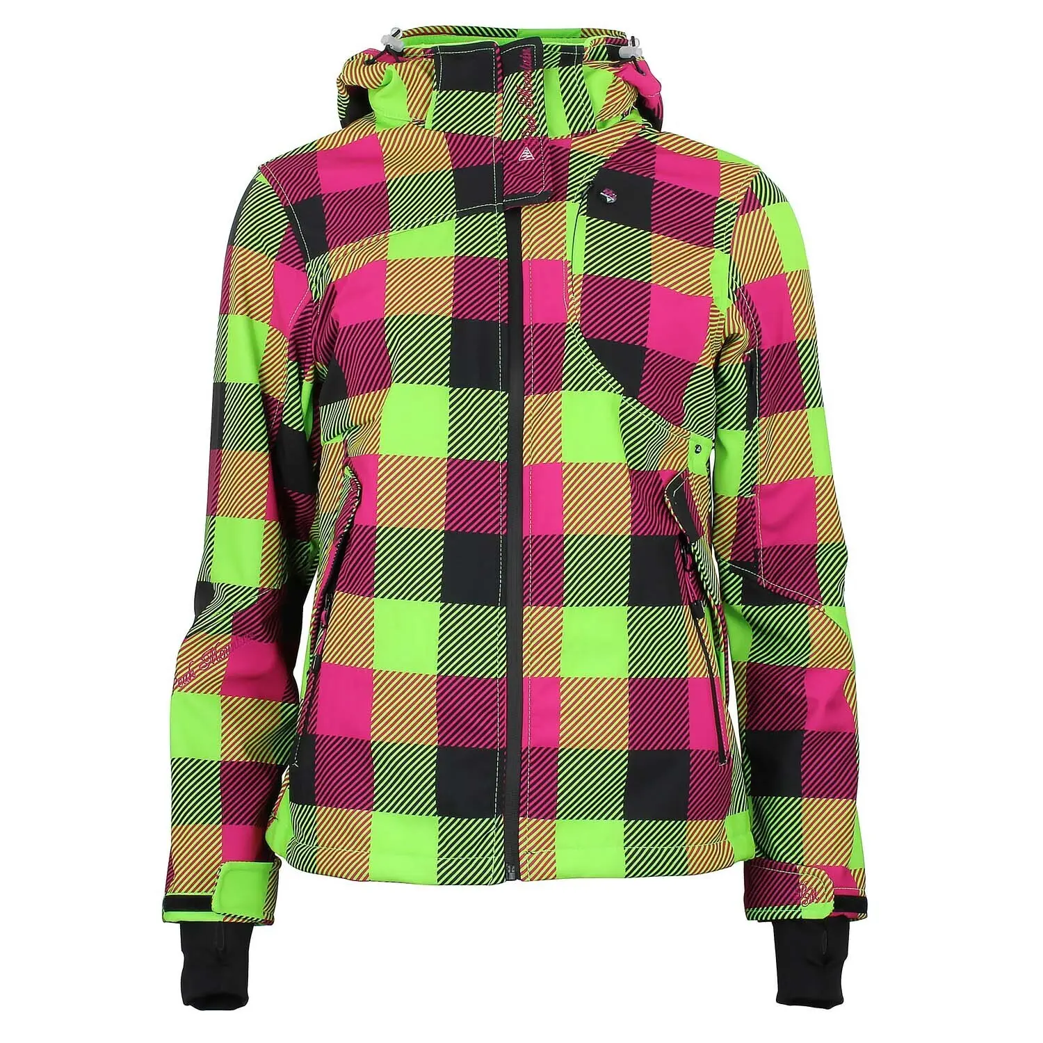 Giacca softshell stampata donna Peak Mountain Aveny