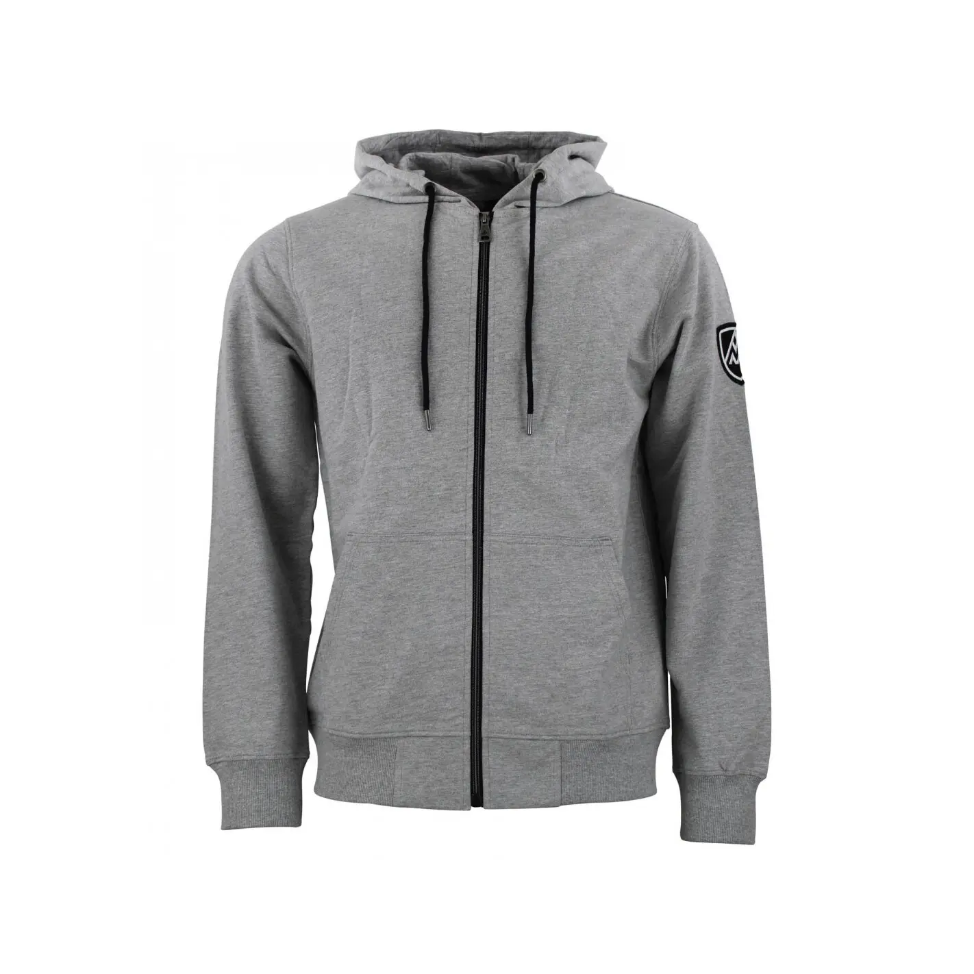 Sweatshirt aus Baumwolle mit vollem Reißverschluss Peak Mountain French Terry