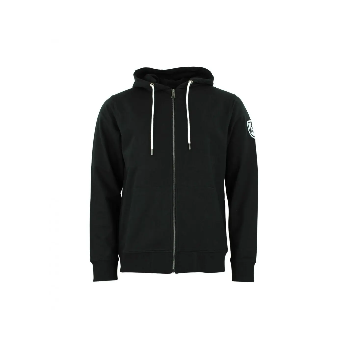 Felpa in cotone con zip integrale Peak Mountain French Terry