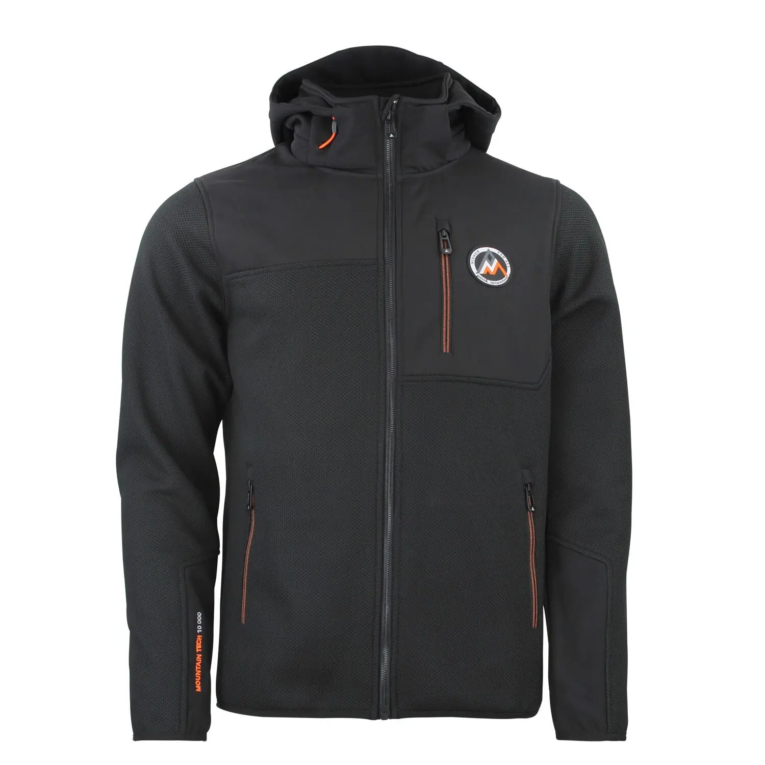 Abnehmbare Kapuzenjacke mit Softshell-Einsätzen Peak Mountain Carhood