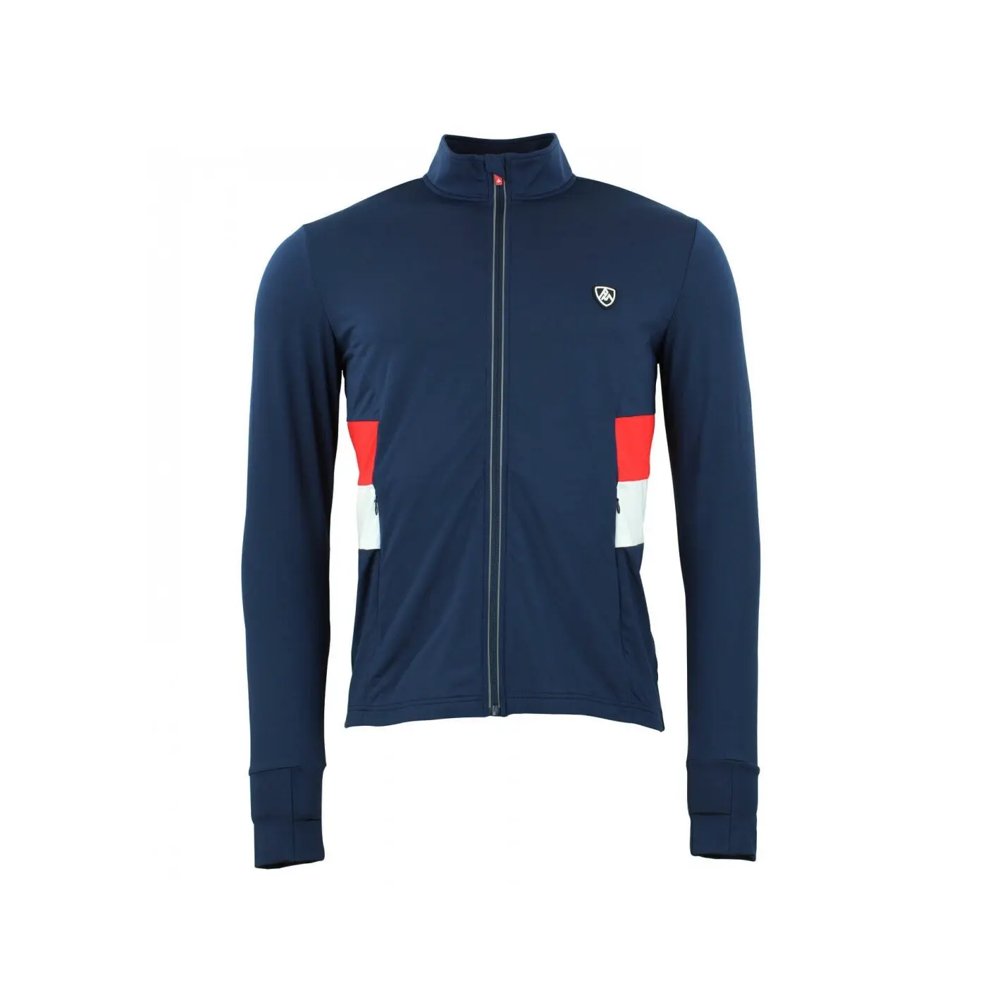 Maglietta 1a pelle con zip Peak Mountain