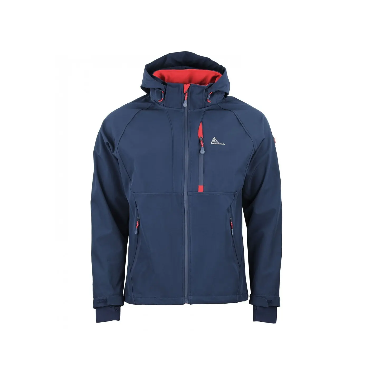 Mesh-lined softshell jacket Peak Mountain Cluny