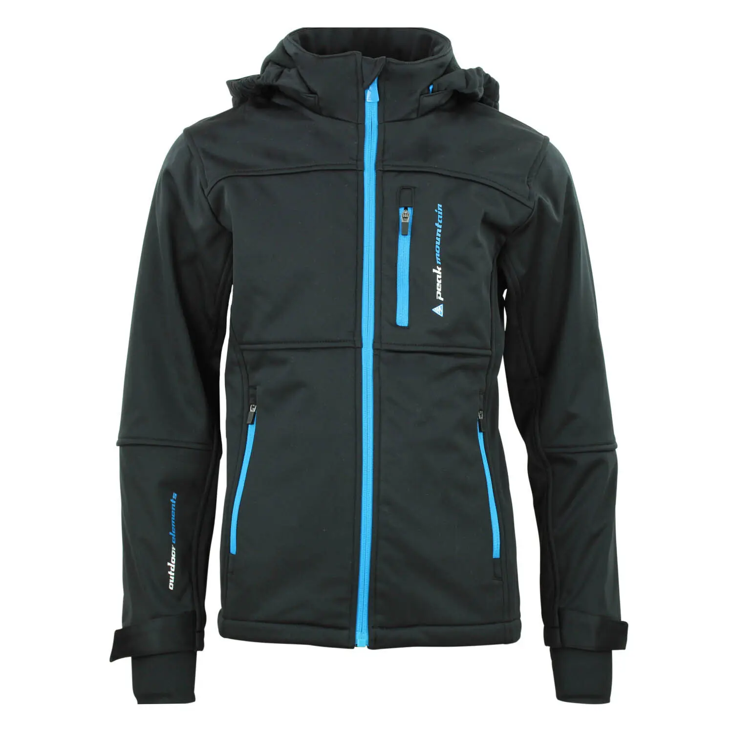 Kinder softshell jas Peak Mountain Ecanne