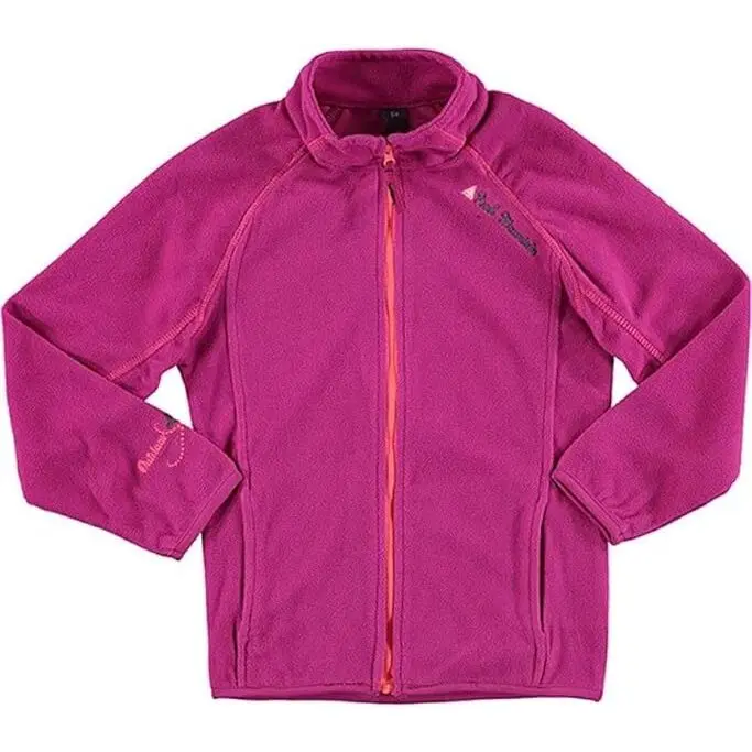Felpa in micropile con zip intera per ragazze Peak Mountain Fafone