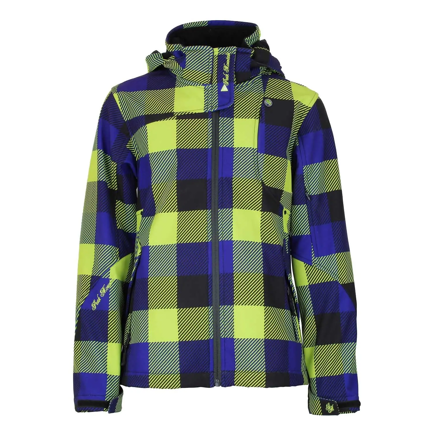 Mädchen Softshell-Jacke mit Print Peak Mountain Gaveny