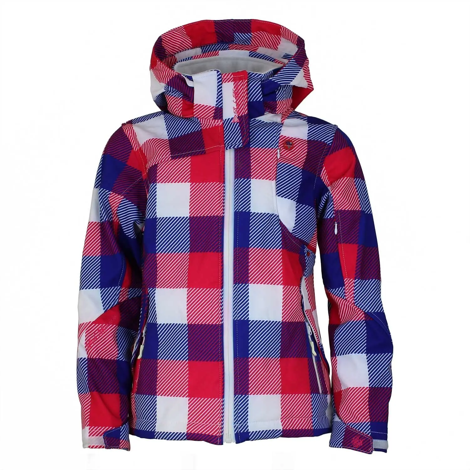 Giacca softshell stampata per ragazza Peak Mountain Gaveny