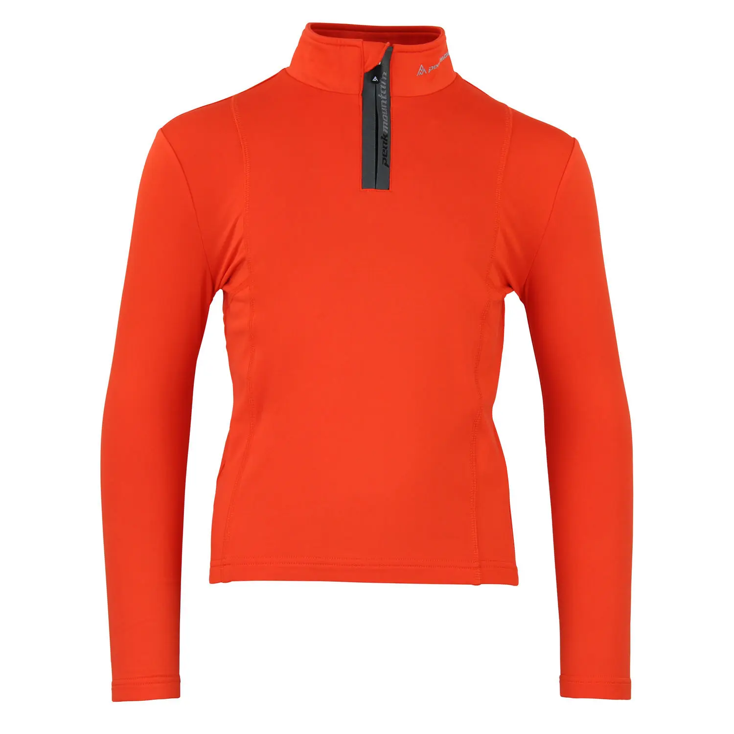 T-shirt adatto come prima pelle con zip per bambini Peak Mountain Ecanevi
