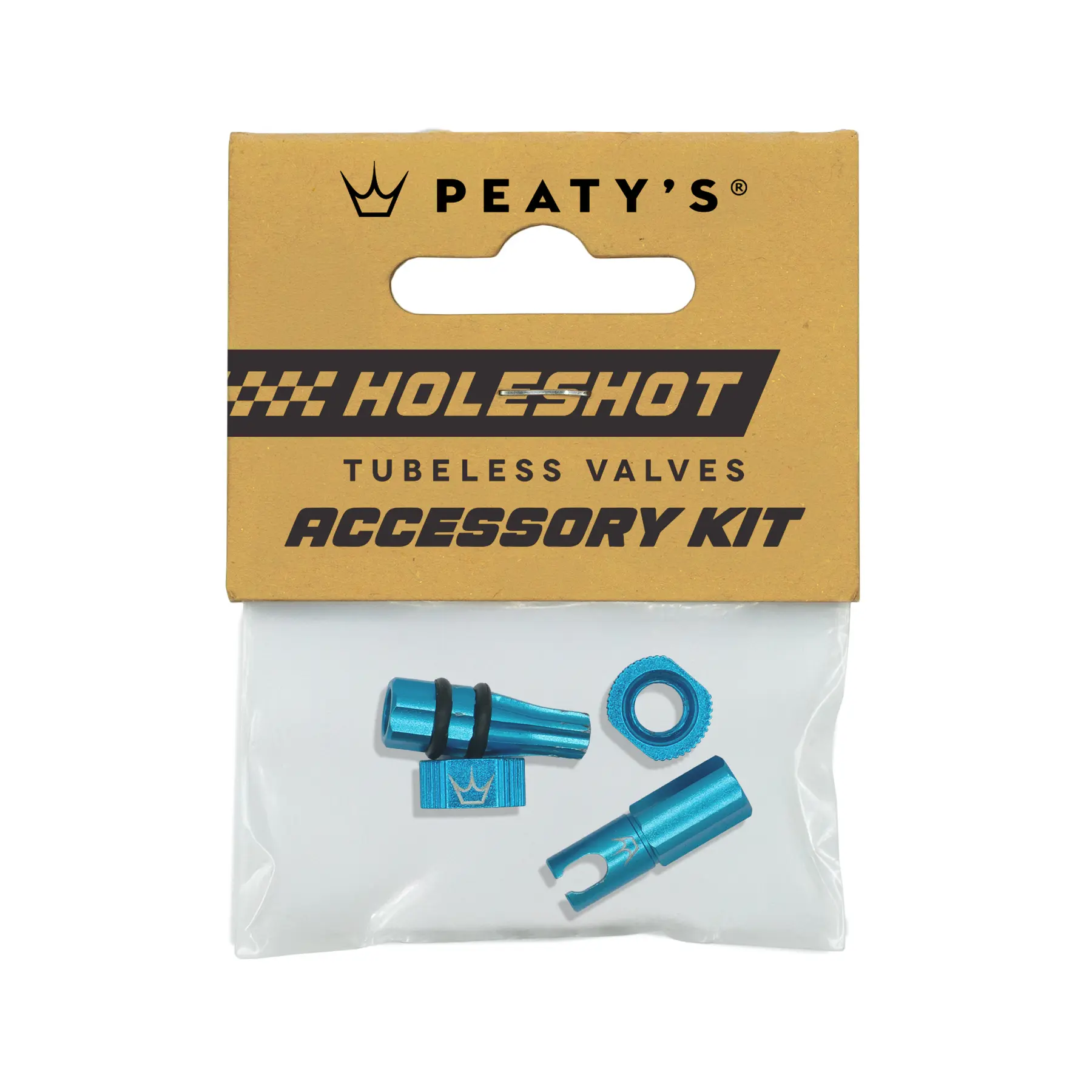 Capuchons für Tubeless-Ventile Peaty's Holeshot Fast Flow
