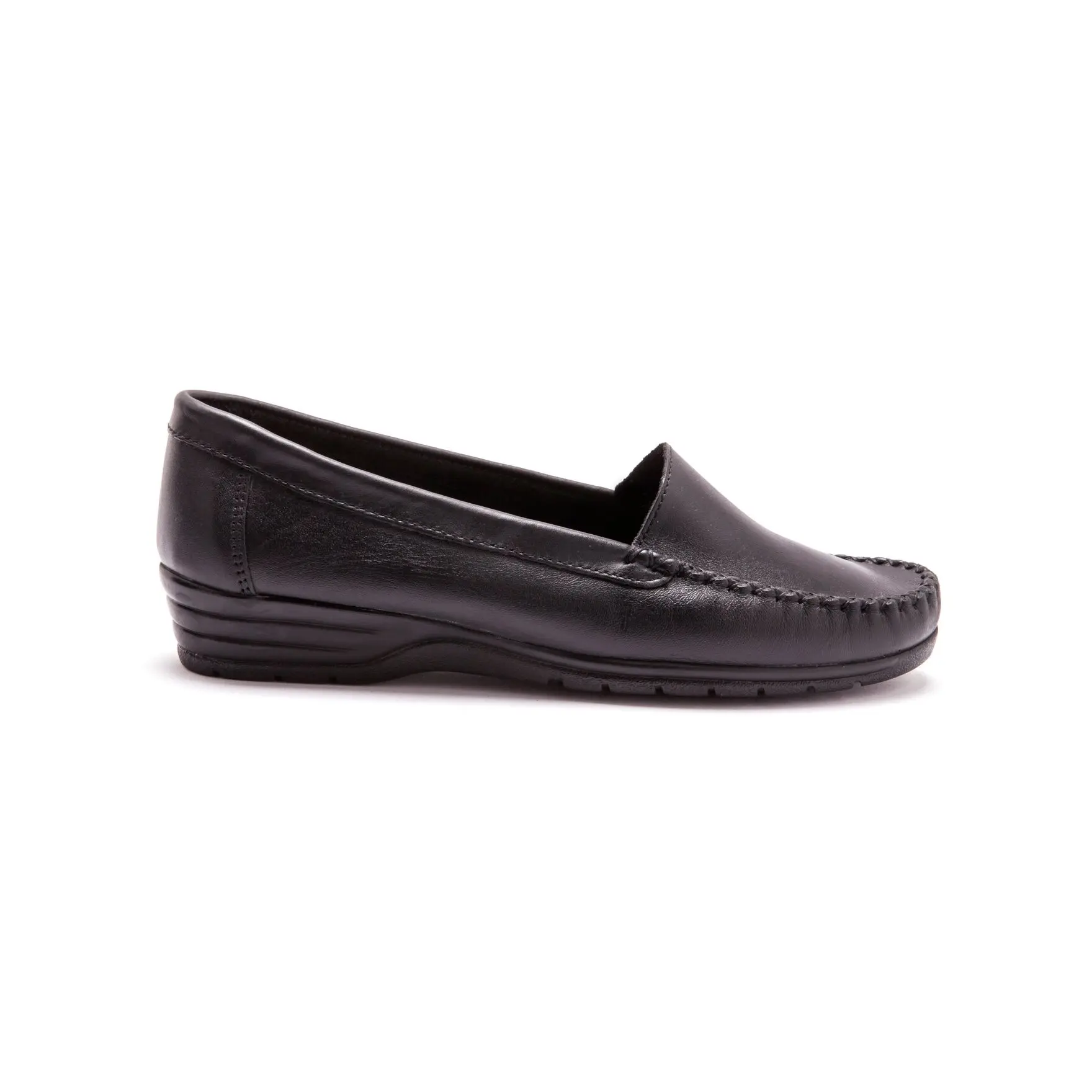 Women's leather loafers Pédiconfort