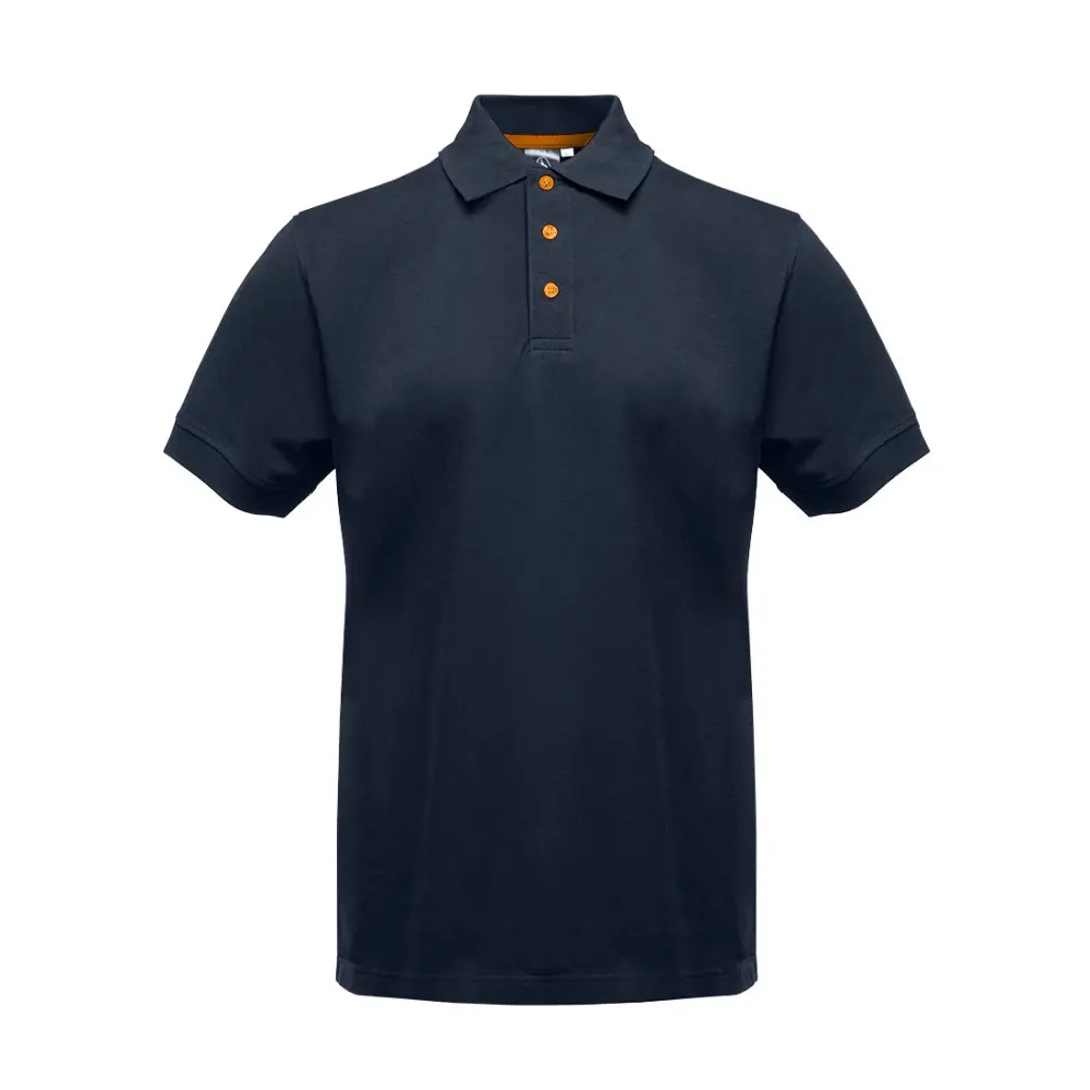 Polo mit kontrastierenden Knöpfen Pen Duick