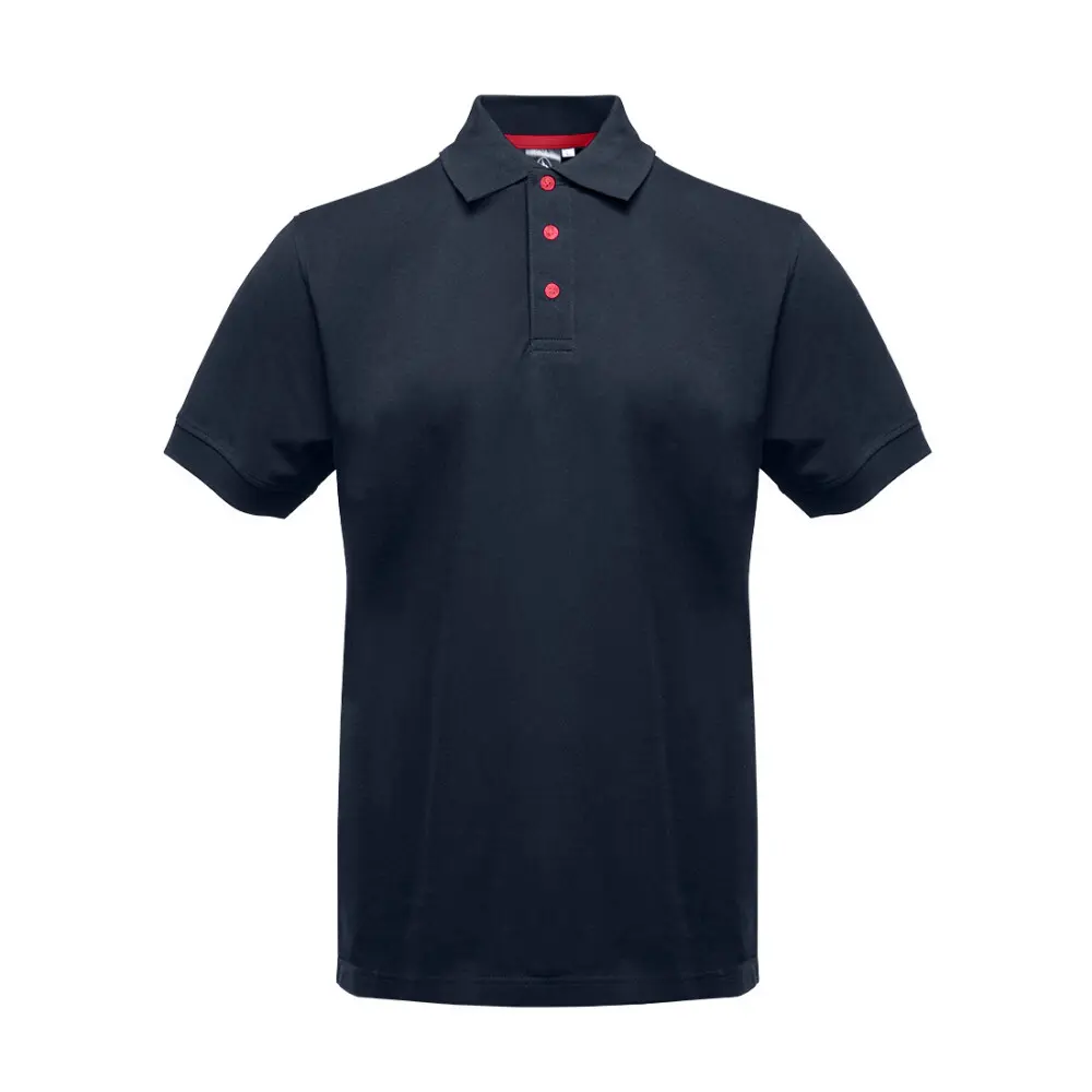 Polo mit kontrastierenden Knöpfen Pen Duick