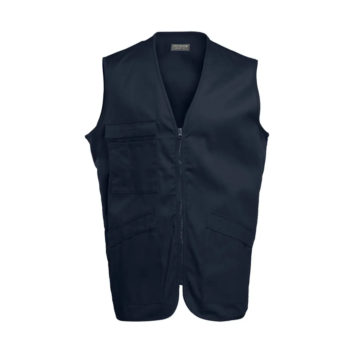 Gilet multitasche in policotone Pen Duick
