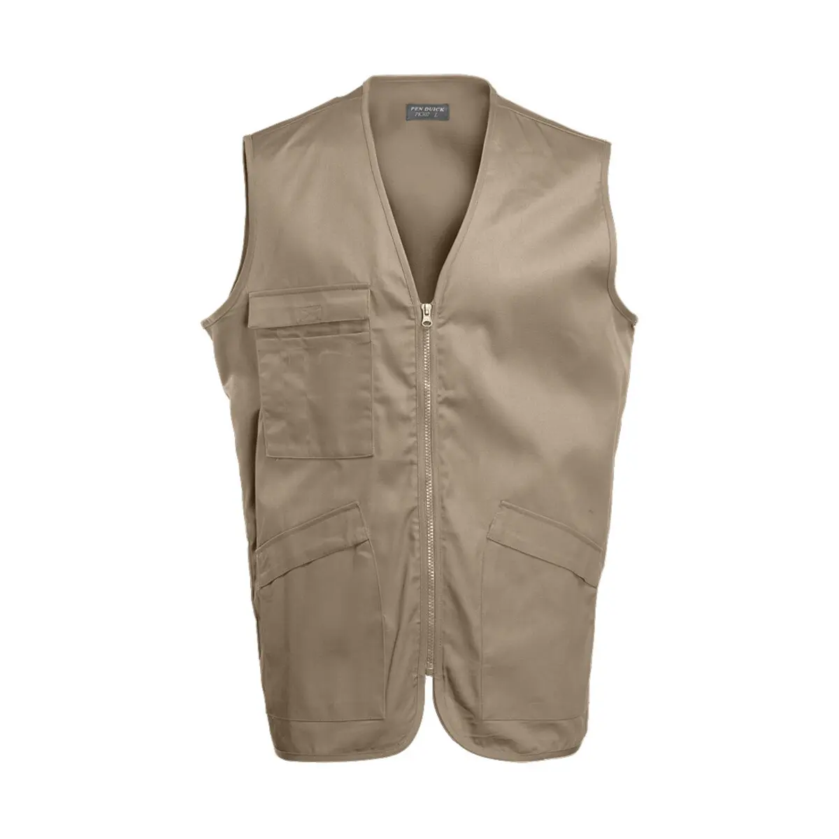 Gilet multitasche in policotone Pen Duick
