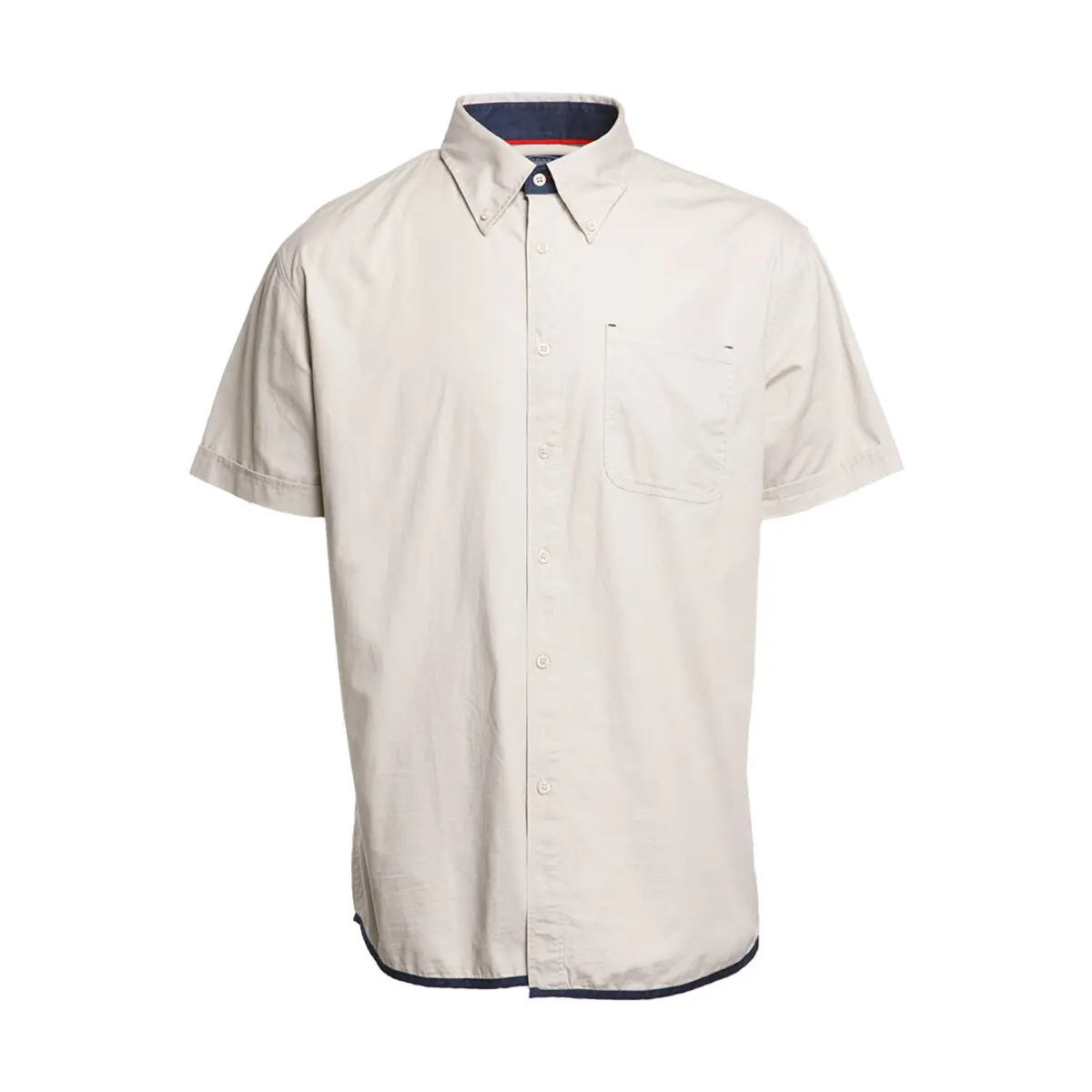 Camicia in cotone a maniche corte Pen Duick