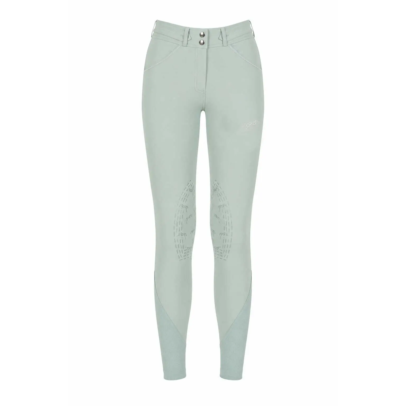 Pantaloni equitazione eleganza mid grip donna