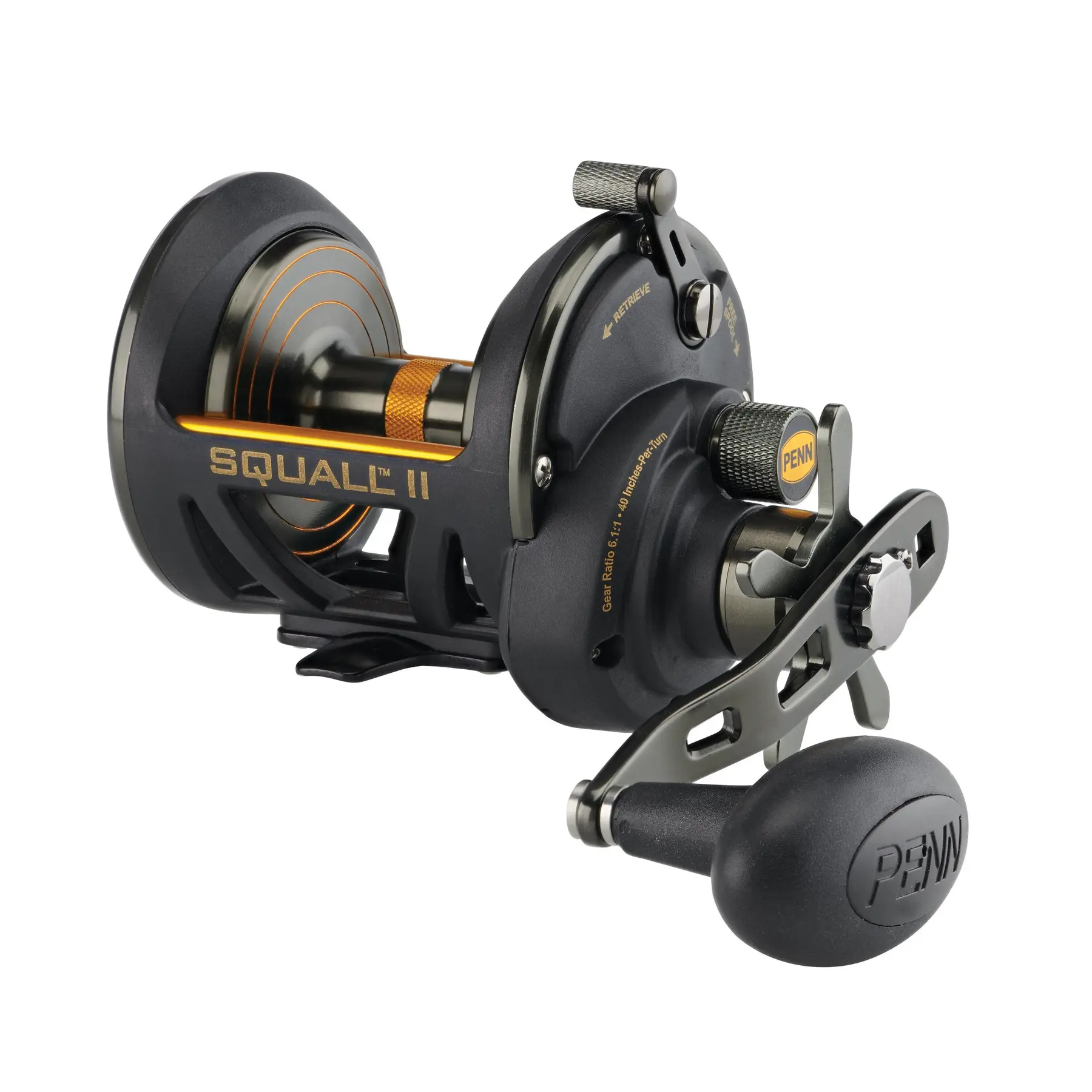 Zeevismolen casting Penn SQLII30SDLH Squall II
