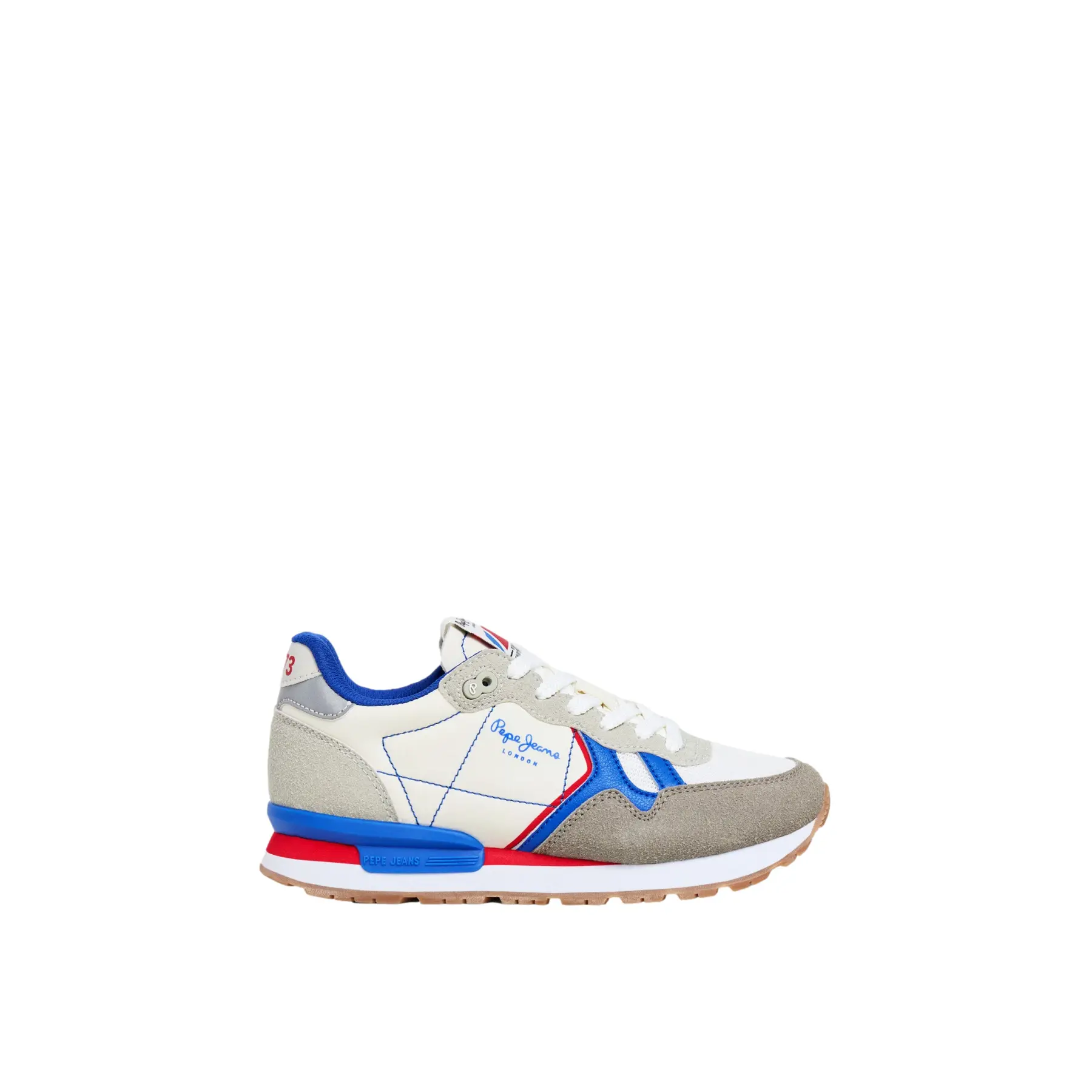 Pepe Jeans Boys Blanc Children's Trainers Brit Board