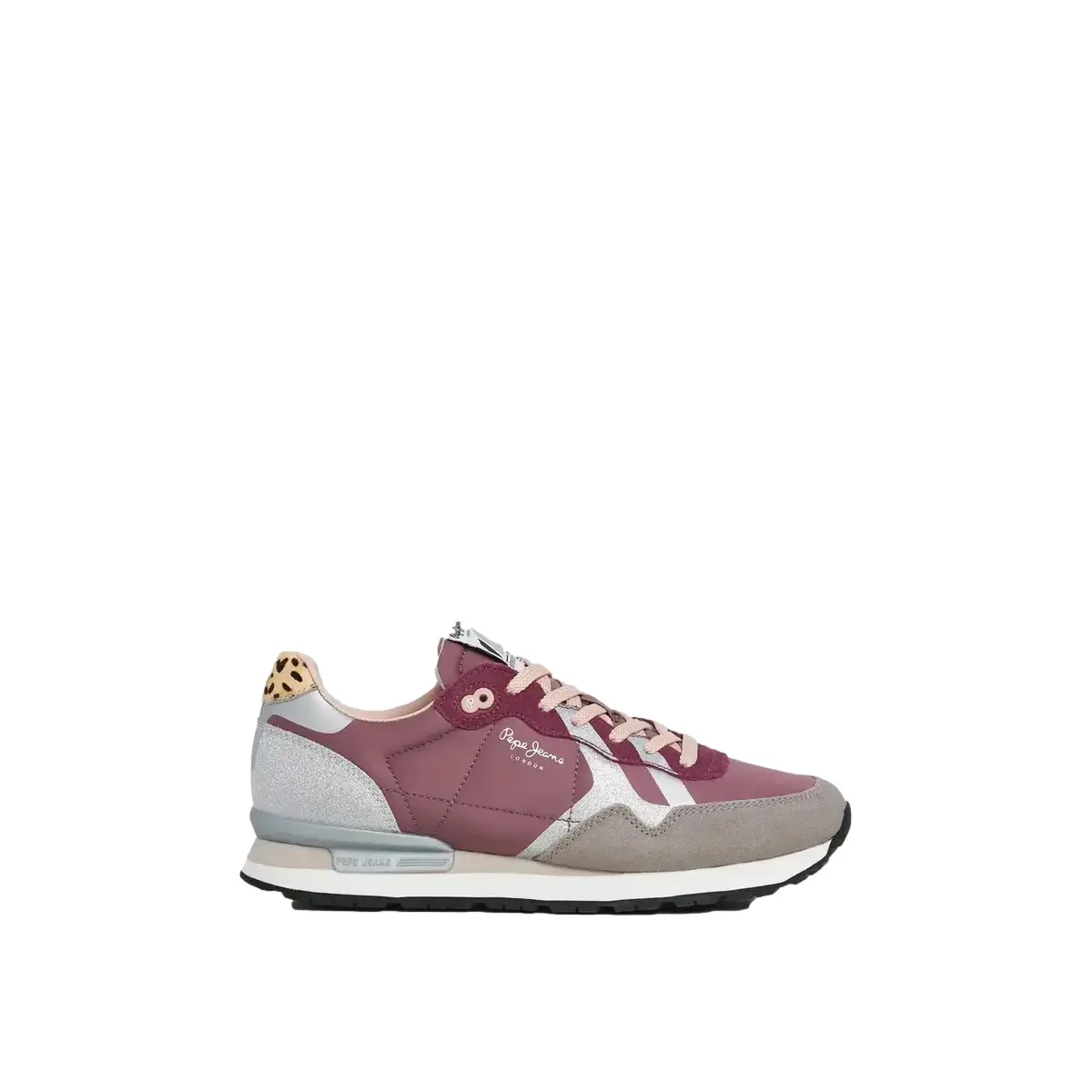Pepe Jeans Unisex Rose Sneakers Brit Glitter