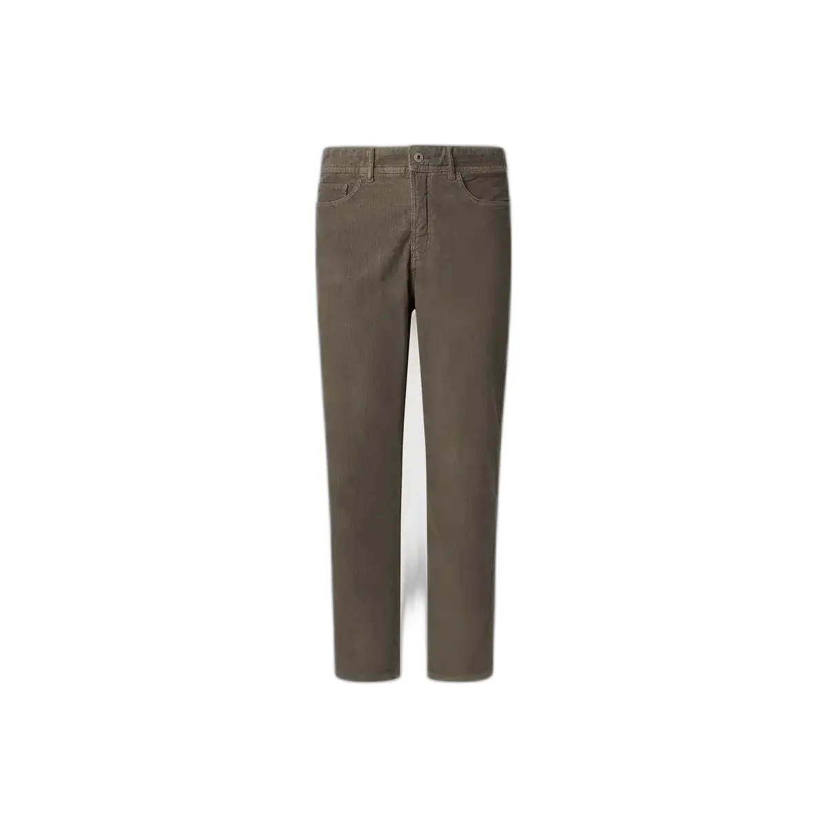 Pantaloni slim cinque tasche in corduroy