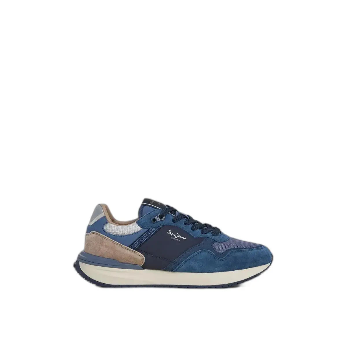 Pepe Jeans Herren Bleu Sneakers Buster Pro