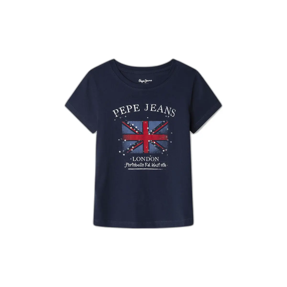 T-shirt da bambina Pepe Jeans Flag