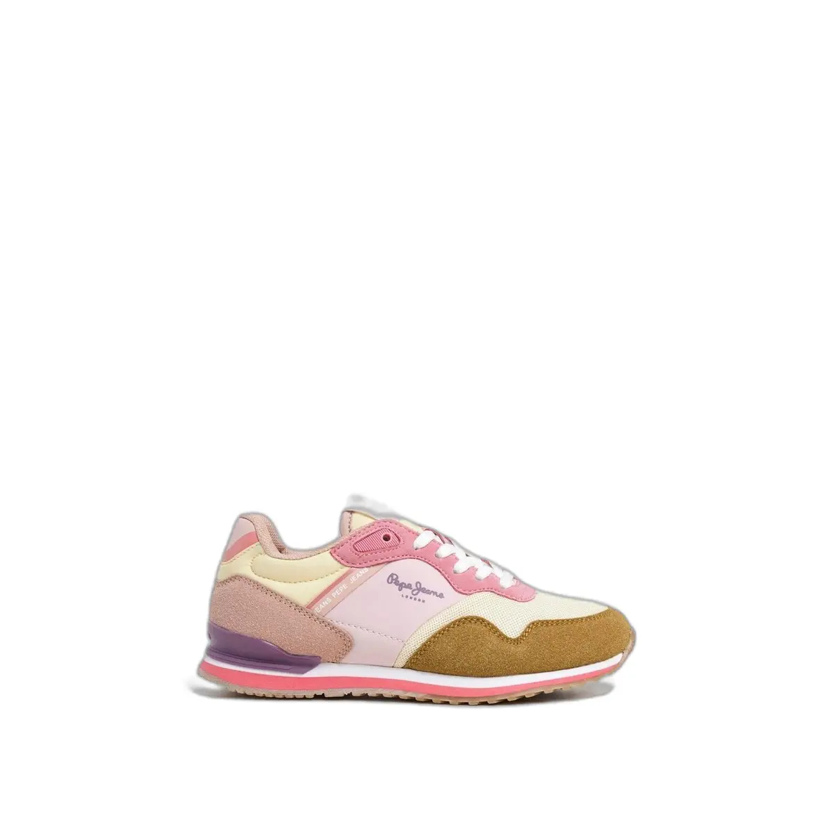 Pepe Jeans Women's Orange Trainers London Band