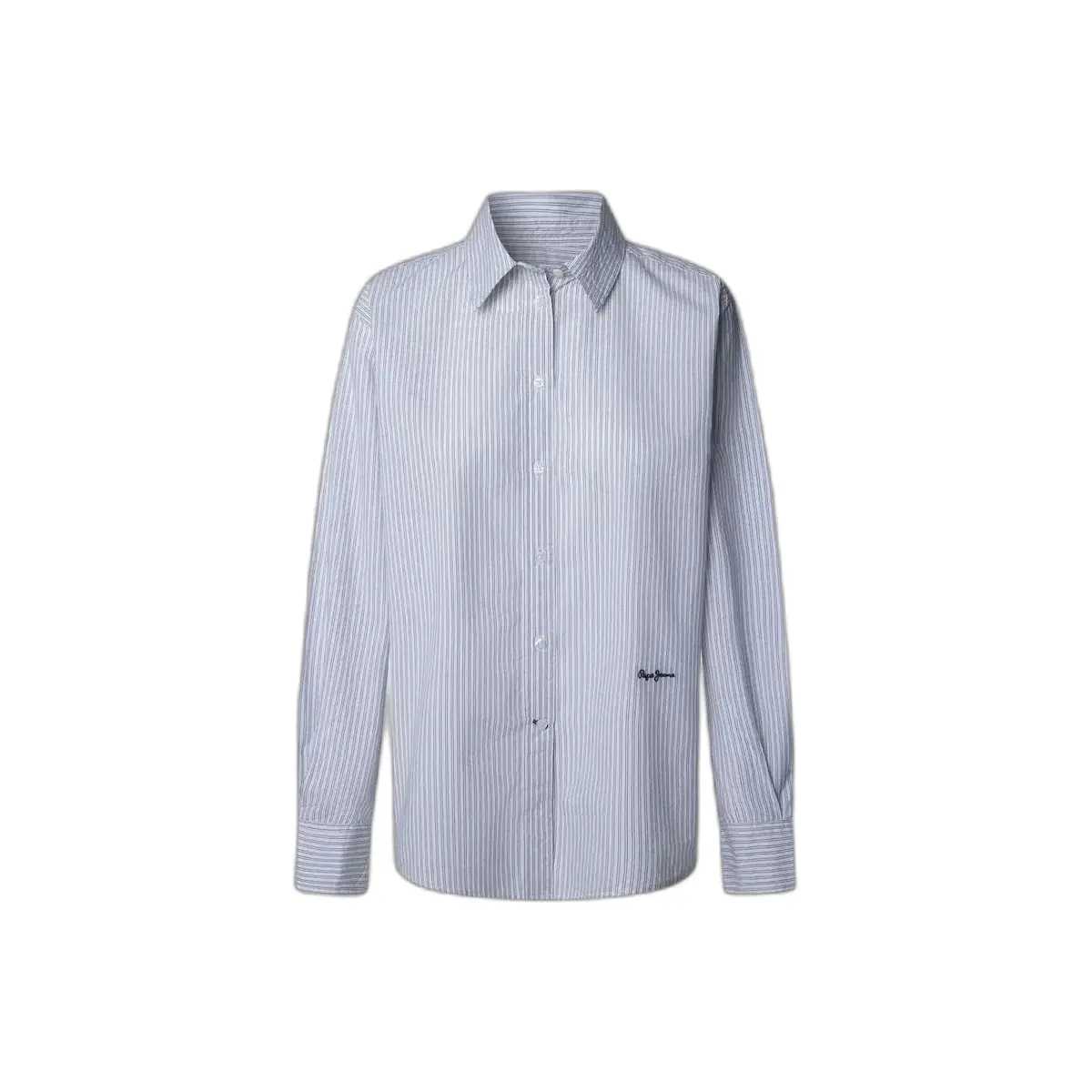 Pepe Jeans Blue Woman's Shirt Lou