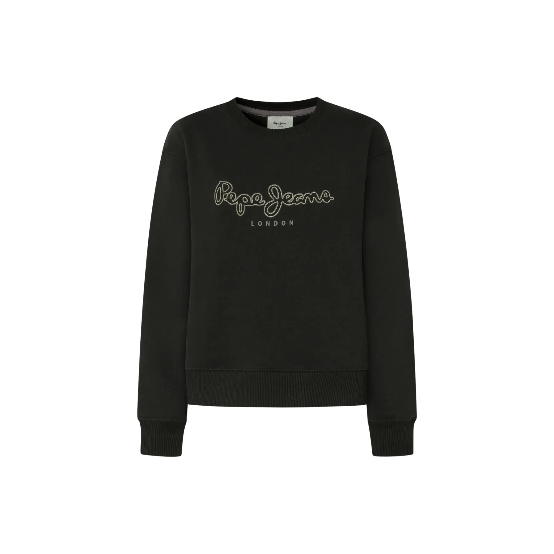 Pepe Jeans Donna Nero Felpa Da Frida