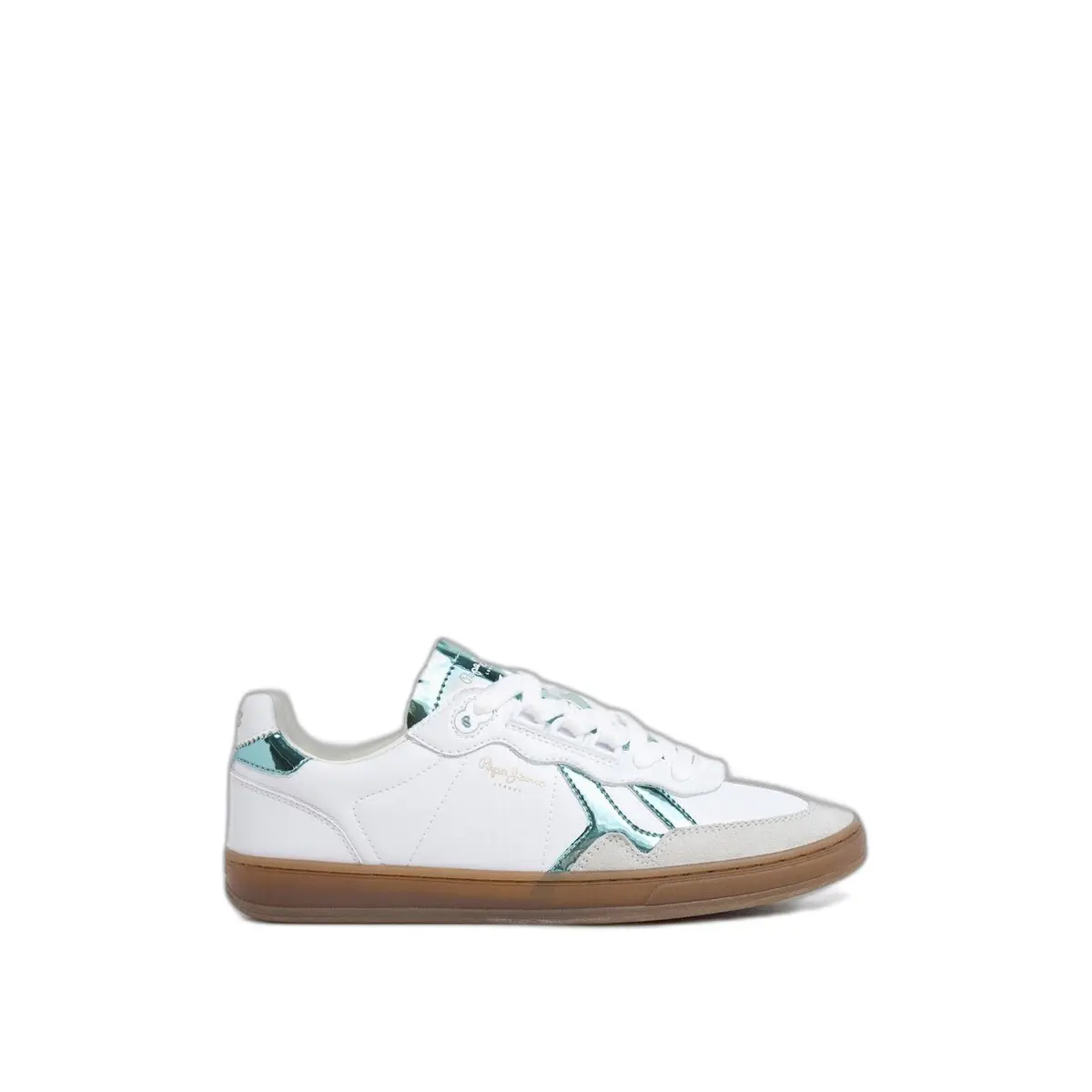 Pepe Jeans Femme Blanc Baskets Ball Rise