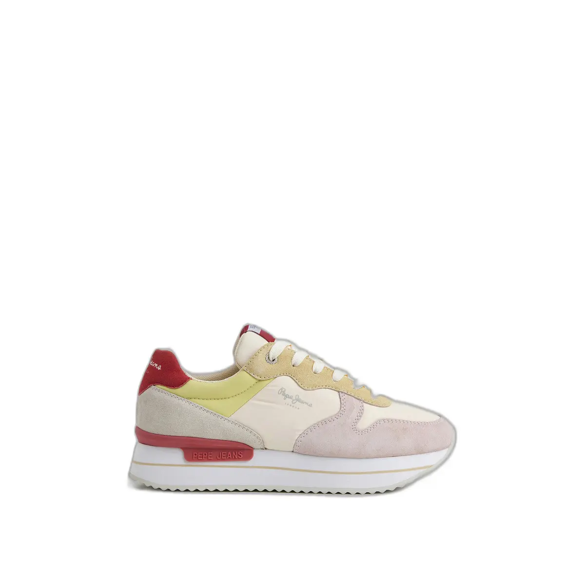 Pepe Jeans Damen Weiß Sneakers Für Rusper