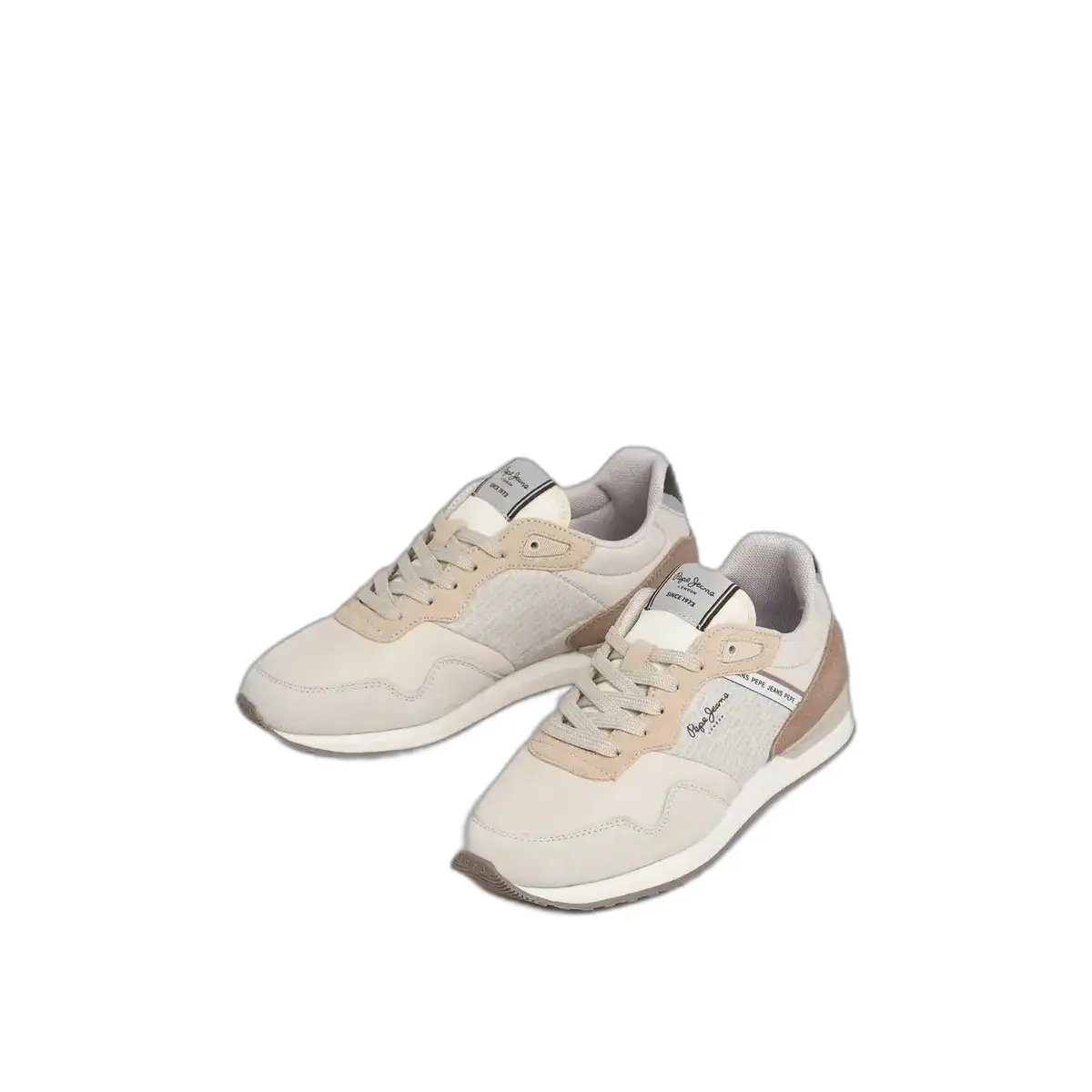 Pepe Jeans Beige Sneakers London Logo