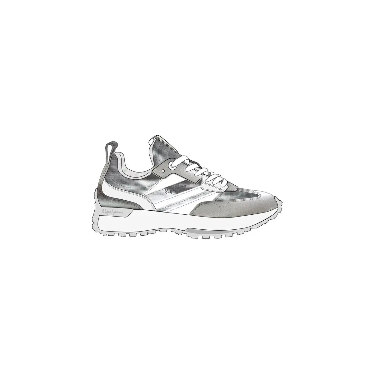 Sneakers Pepe Jeans Lucky Metallic