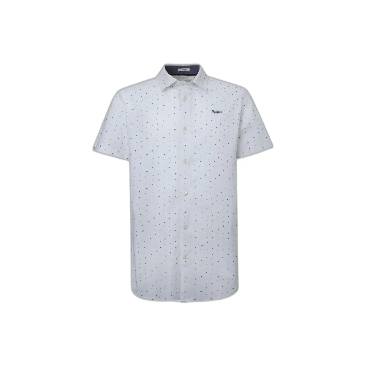 Pepe Jeans Herren Weiß Hemd Lindenberg