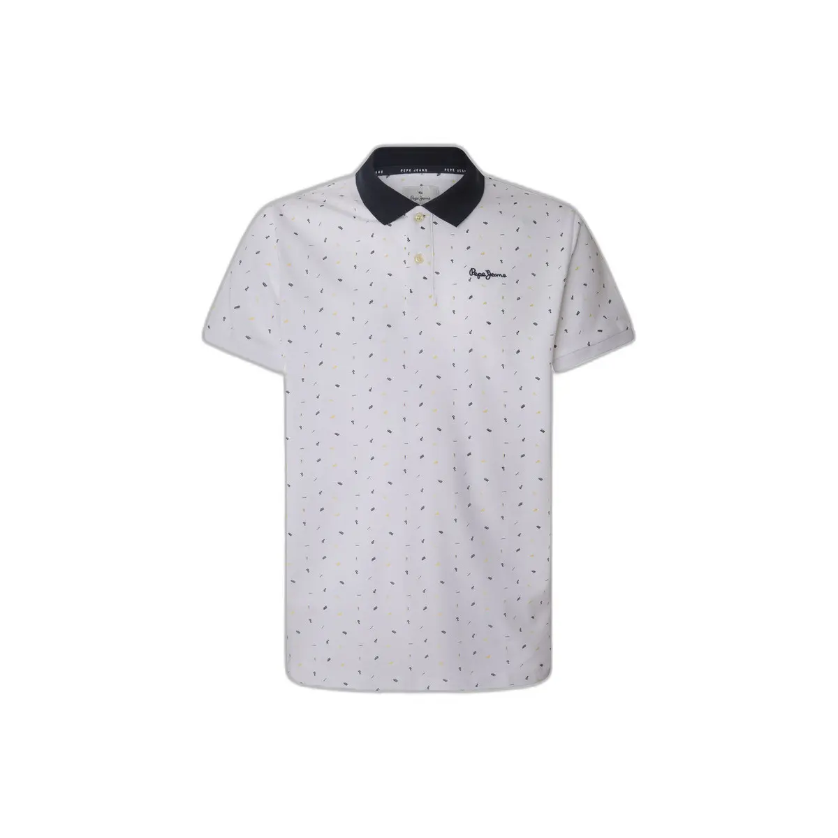 Pepe Jeans Herren Weiß Polo-Shirt Johan