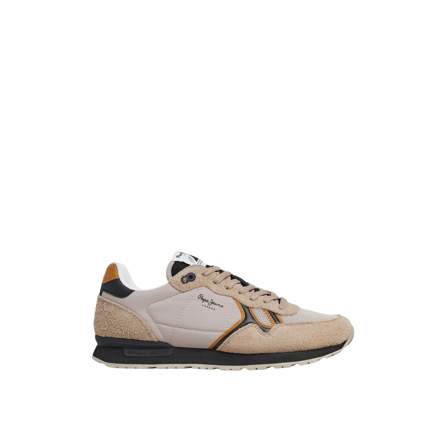 Pepe Jeans Beige Trainers Brit Fun