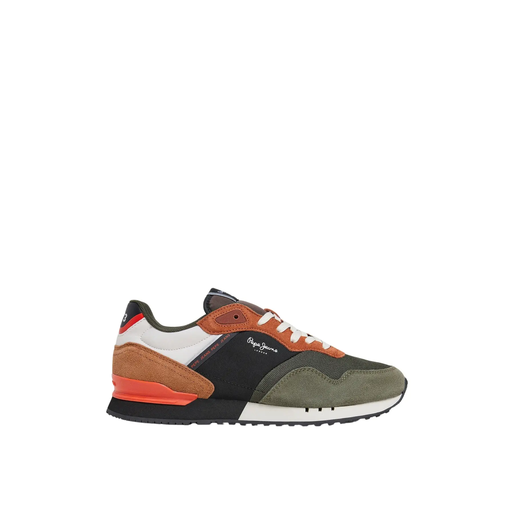 Pepe Jeans Homme Vert Baskets London Grade