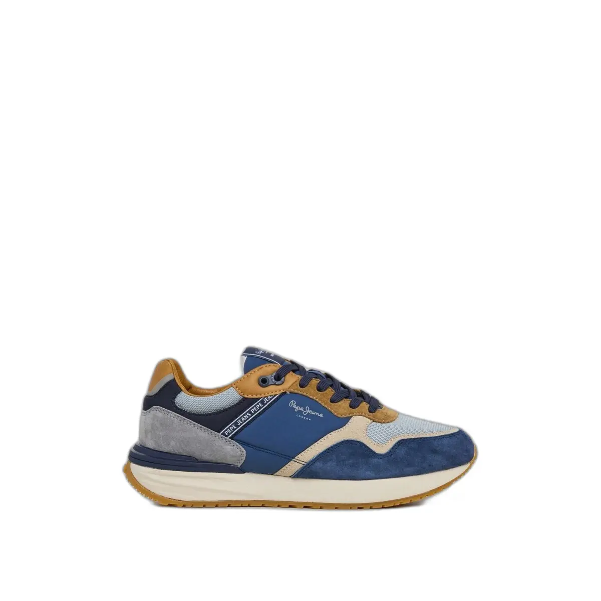Pepe Jeans Blue Trainers Buster Pro Combi