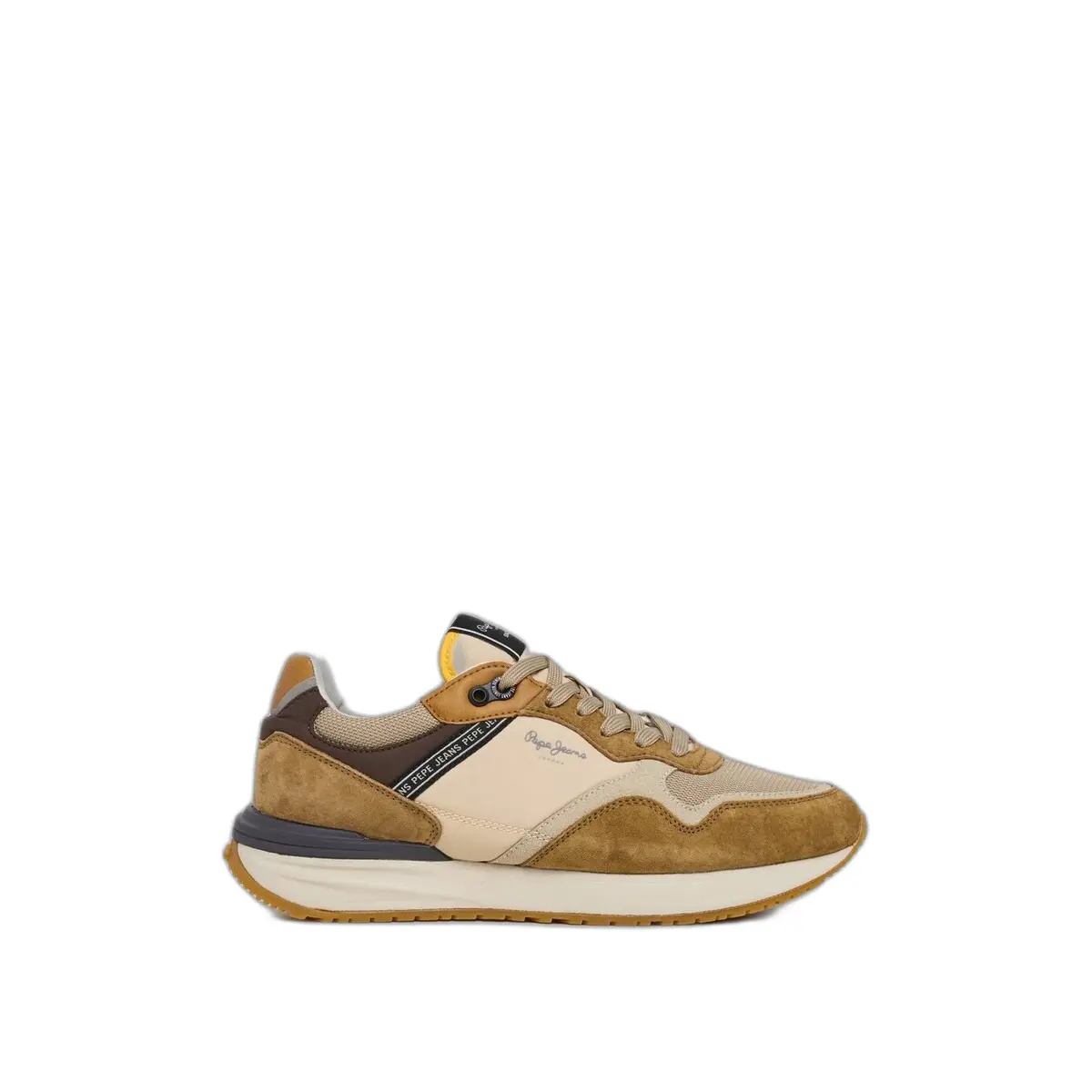 Pepe Jeans Yellow Trainers Buster Pro Combi