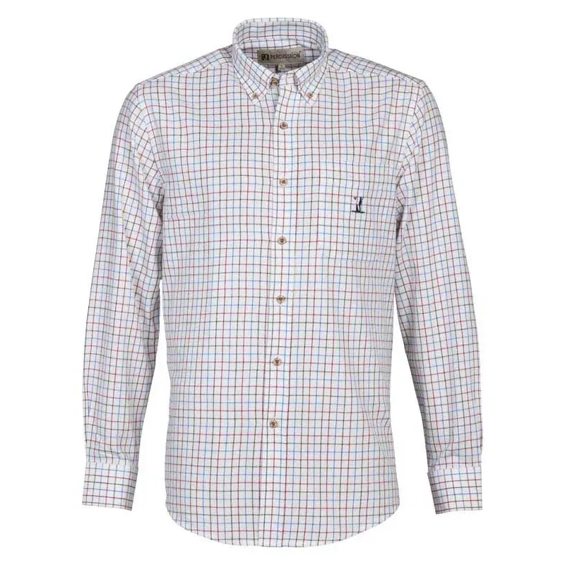 Shirt met lange mouwen PERCUSSION Sandringham
