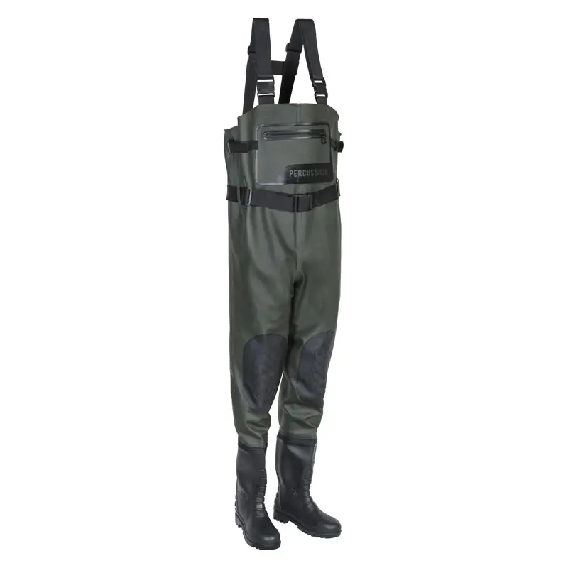 PVC Waders met Geïntegreerde Laarzen PERCUSSION