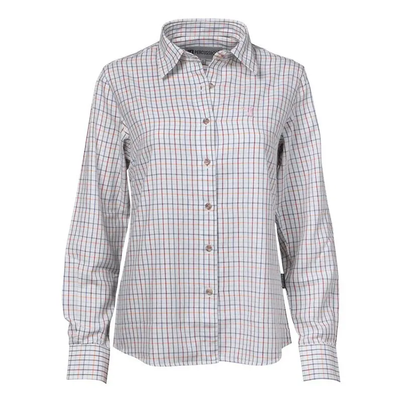 Camicia a piccoli quadri donna PERCUSSION