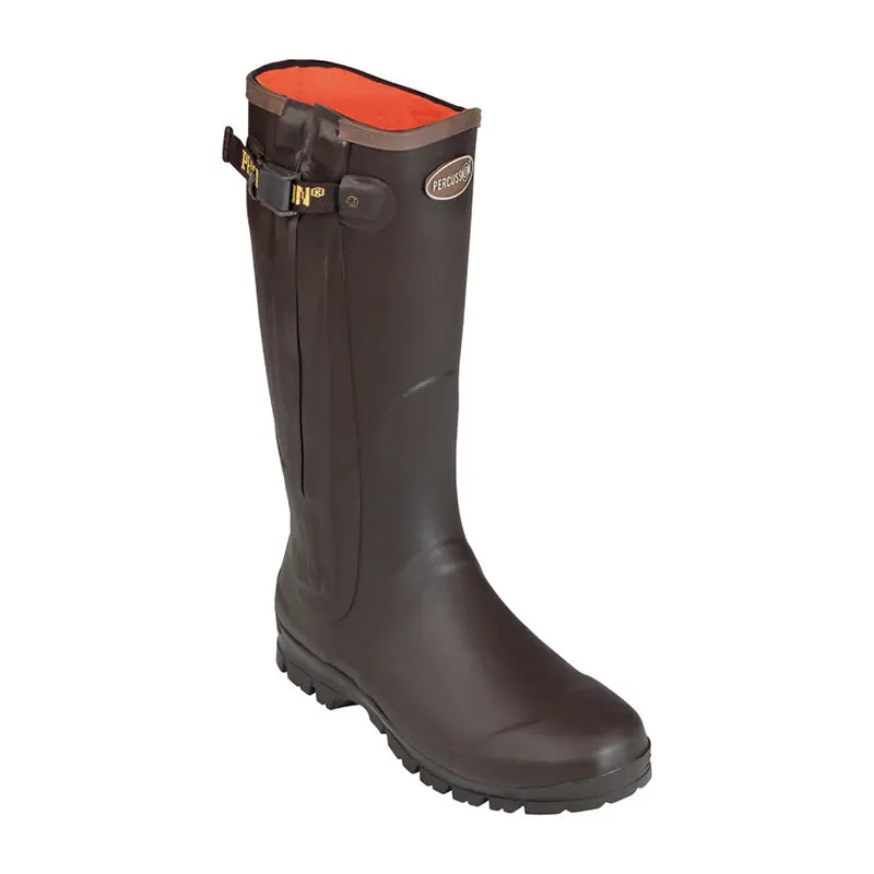 Regenstiefel mit vollem Reißverschluss PERCUSSION Rambouillet