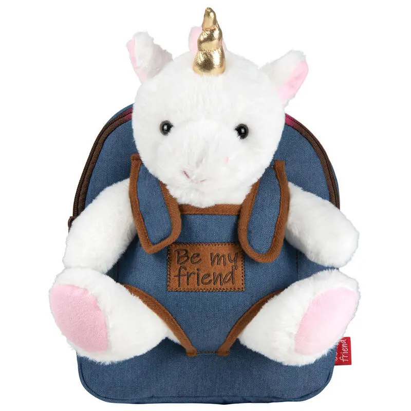 Sac à dos avec peluche enfant Perletti Tiara Unicorn backpack Sac à dos avec peluche enfant Perletti Tiara Unicorn backpack