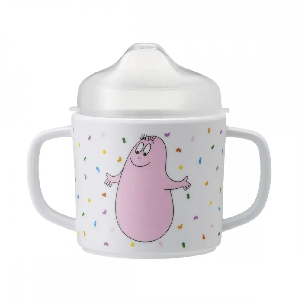 Tasse d'apprentissage antidérapante Barbapapa pour enfant Petit Jour