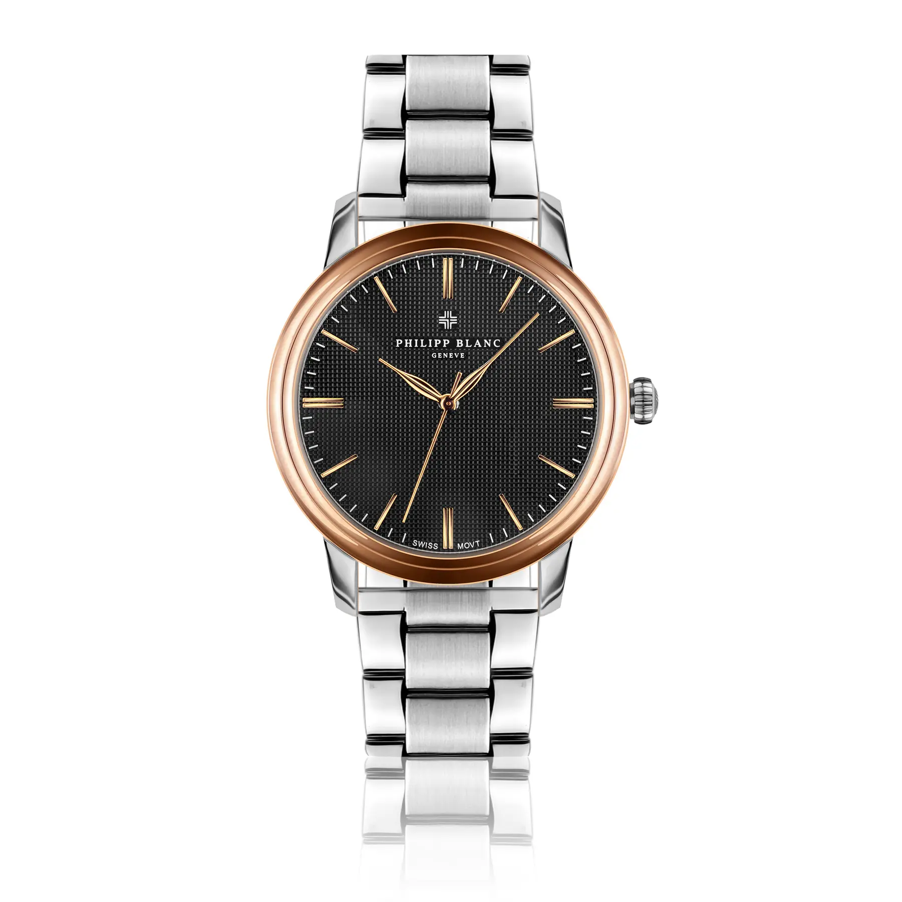 Silberne Uhr Philipp Blanc Zurich