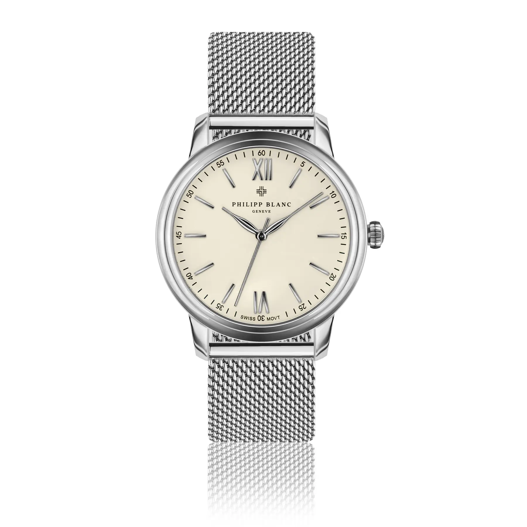 Montre mesh Philipp Blanc Geneva
