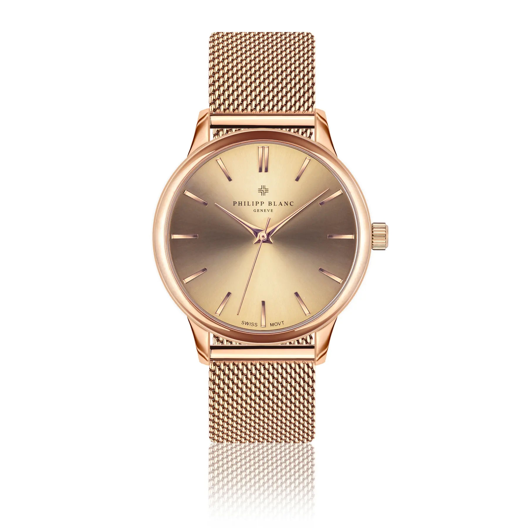 Montre mesh Philipp Blanc Lugano