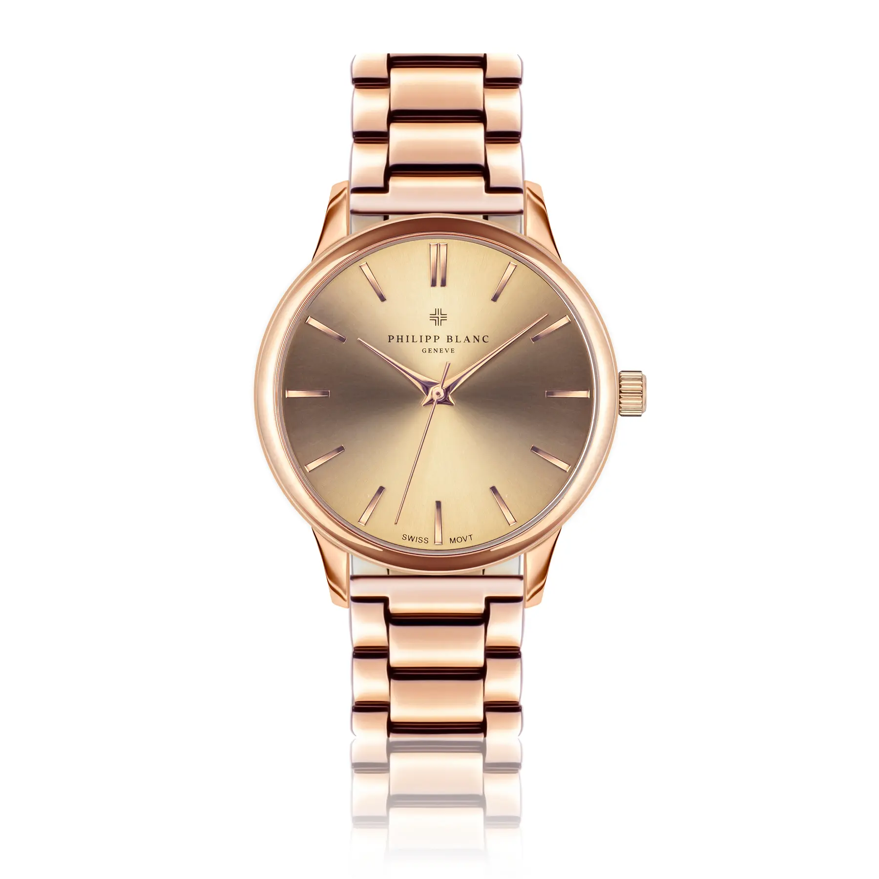 Montre argent Philipp Blanc Lugano