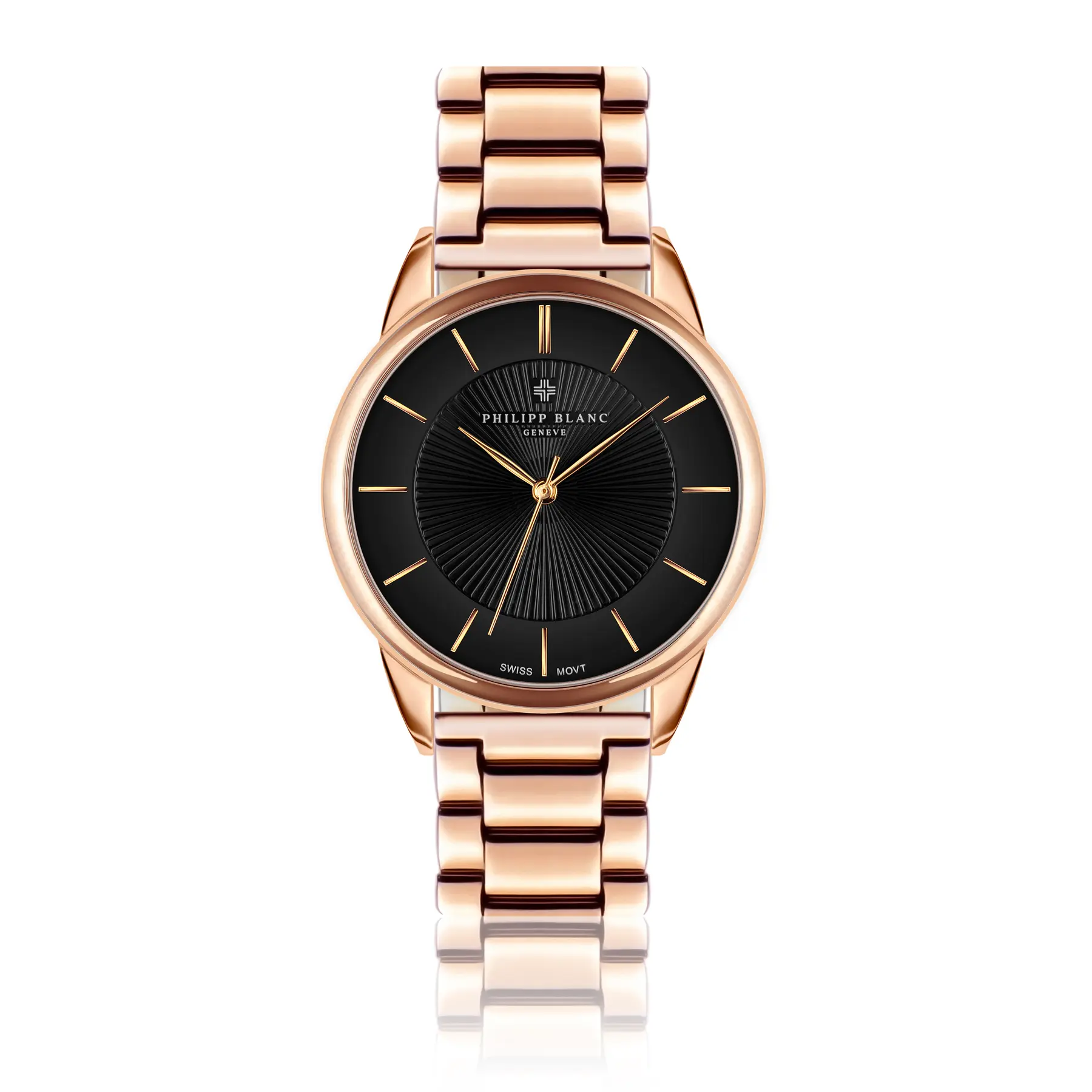 Silver watch Philipp Blanc